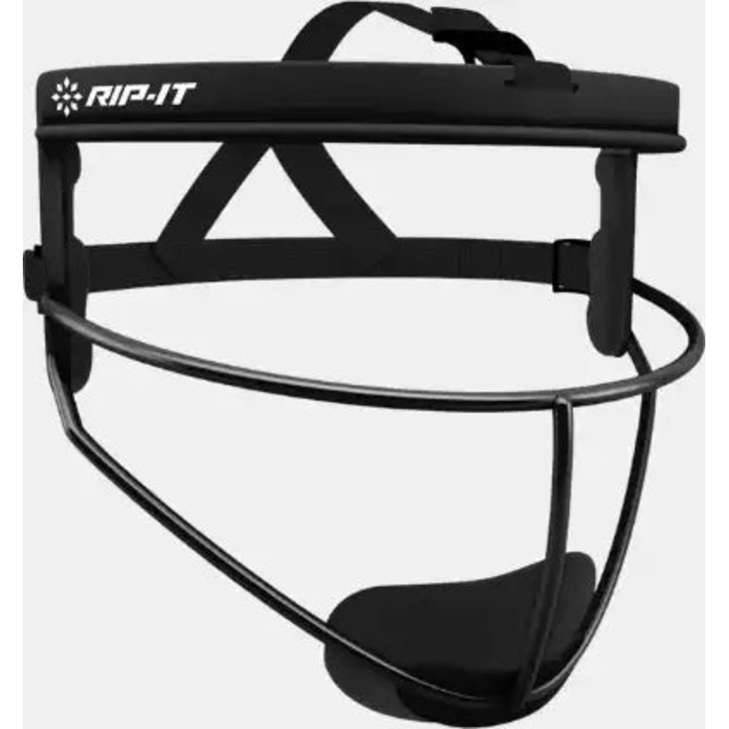RIP-IT Defense Pro Girls’ Softball Fielder’s Face Mask – Black