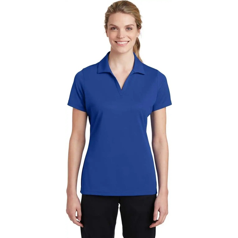 Sport-Tek LST640 Ladies PosiCharge RacerMesh Polo – True Royal