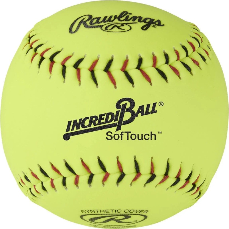 Rawlings Incredi-Ball 12 Yellow Soft-Touch Baseballs (2024)
