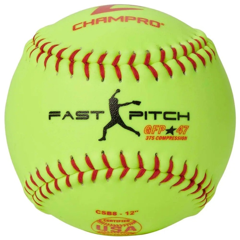 Champro 12 Durahide ASA/USA Fastpitch Softball CSB8
