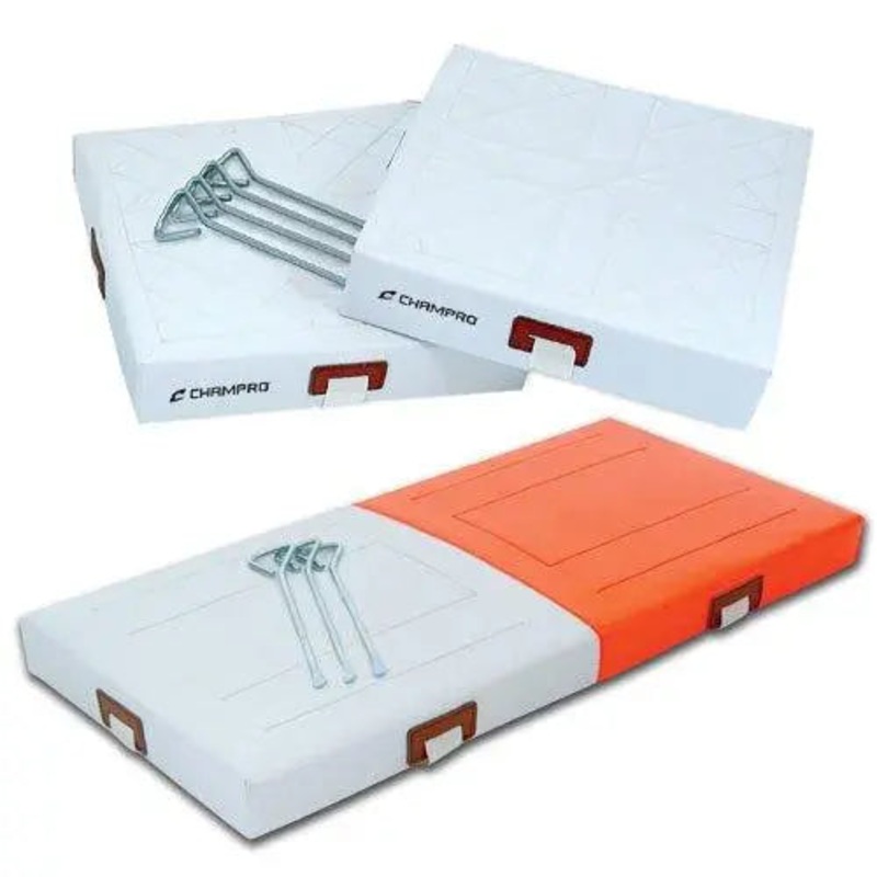 Champro 2 PVC Base Set With Double 1st Base B011S