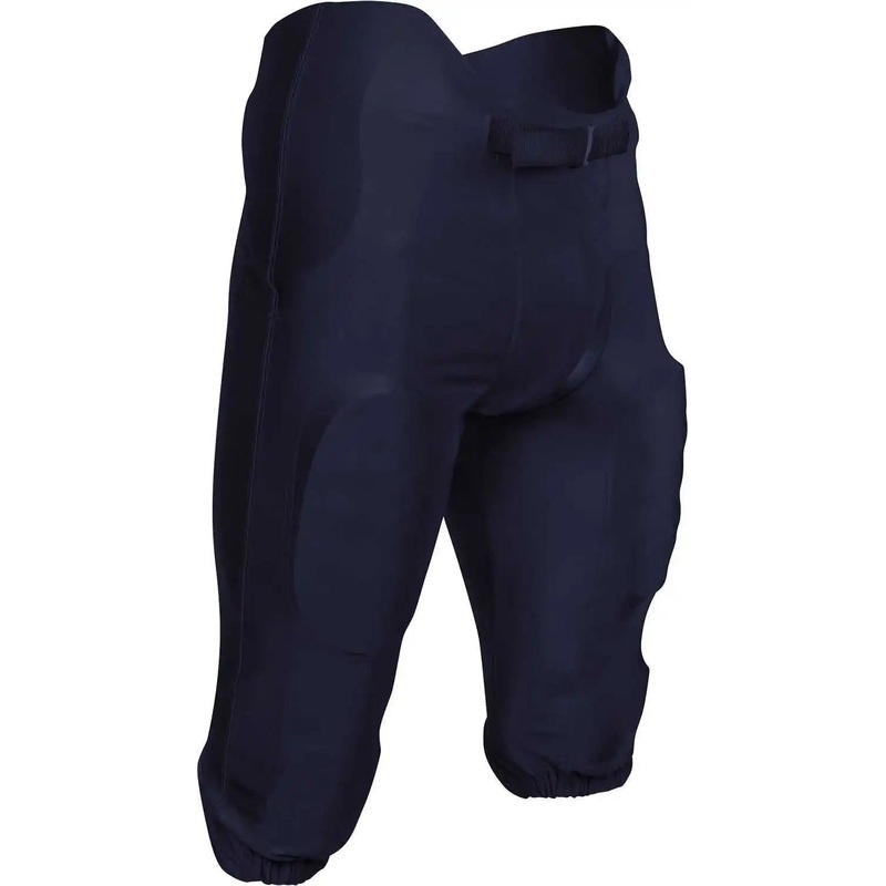 Champro FPU19 Terminator 2 Integrated Football Pant with Built-In Pads – Navy