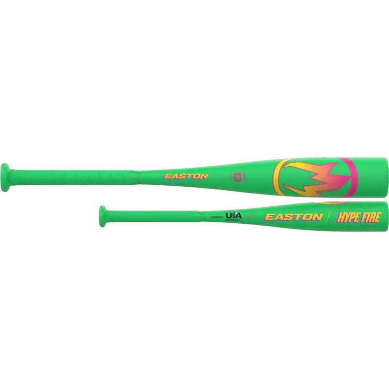 Easton 2026 Hype Fire (-13) Tee Ball Bat ETB6HYP13 – Green Yellow