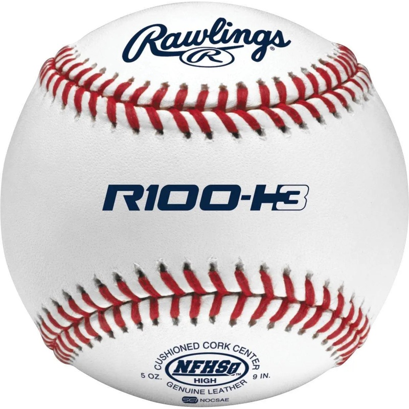 Rawlings Leather NFHS High School Baseball R100-H3