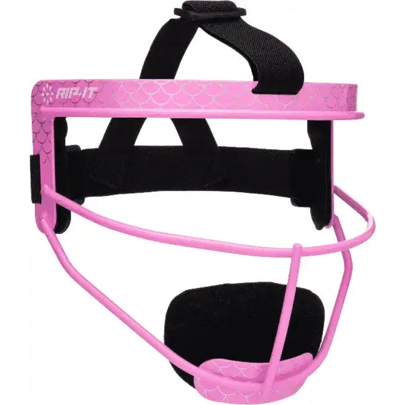 RIP-IT Play Ball Girls Softball Fielder’s Mask – Gumball Pink