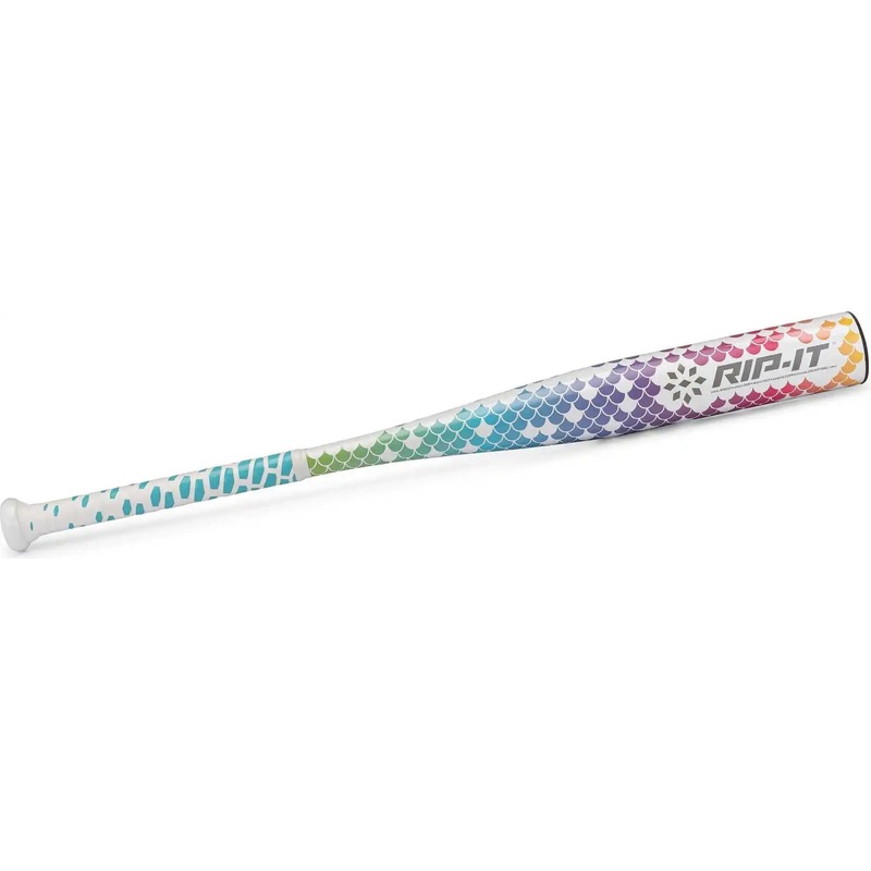 RIP-IT Softball Girls’ Spark T-Ball Bat – Aqua Purple Pink