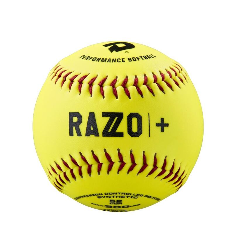DeMarini USA/ASA 11 Razzo Plus Synthetic Slowpitch Softball WTDRZPS11AB