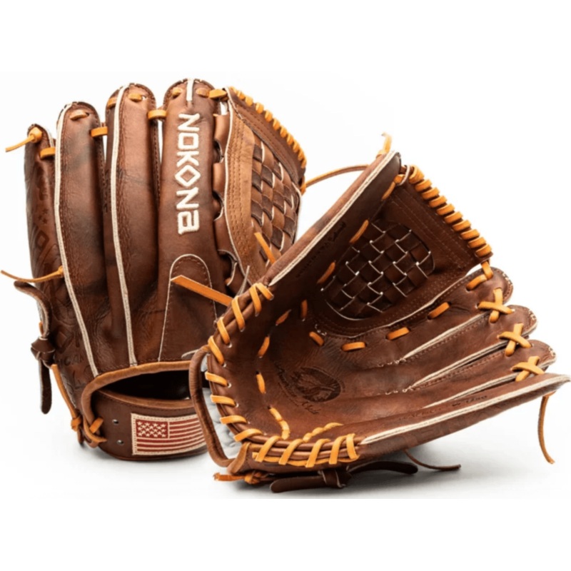 Nokona Walnut Edge Precision 12 1/2 Softball Glove W-VEP1250