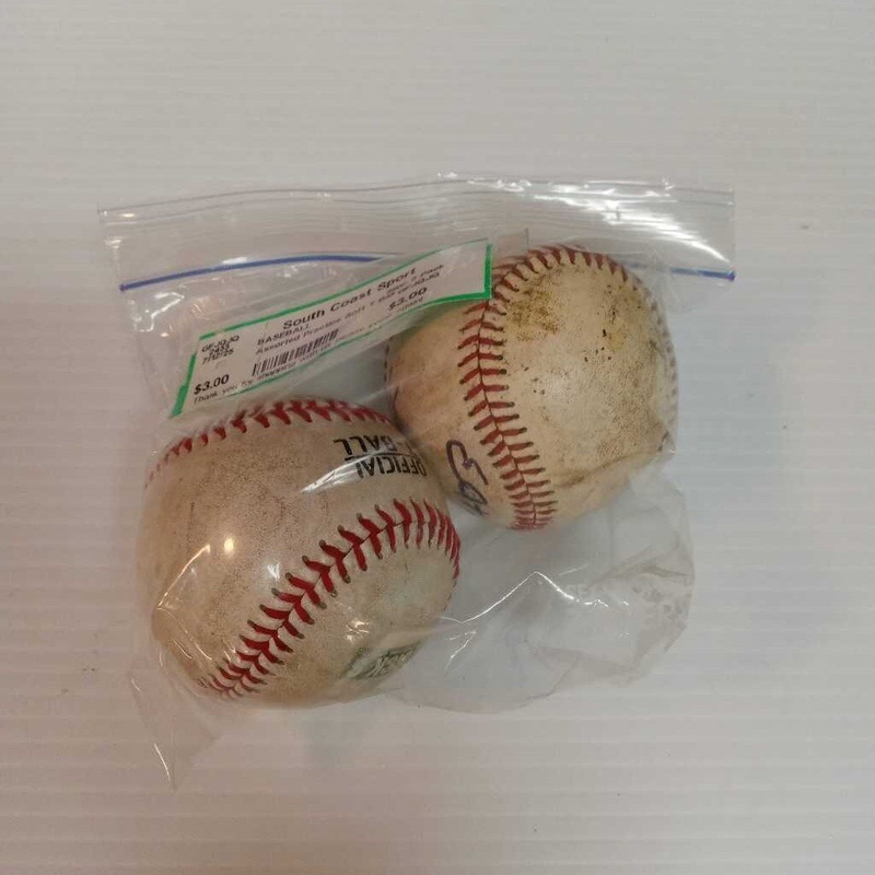 Assorted Practice Soft T Ball|2 Pack|Used