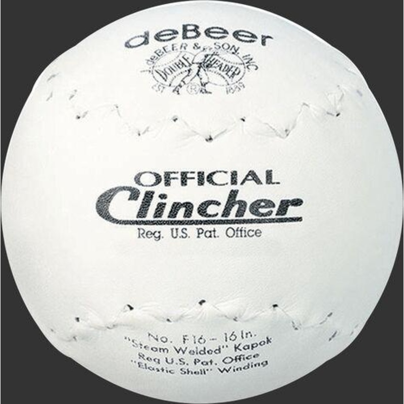deBEER 16in Clincher Softballs