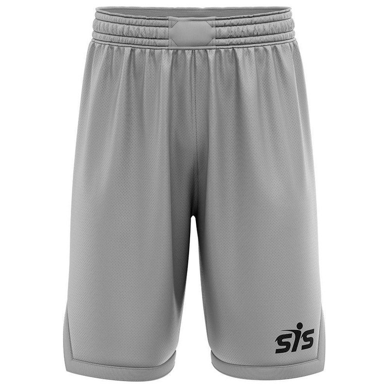 Conquer Vent Max Smash It Sports Shorts (Light Grey/Black)