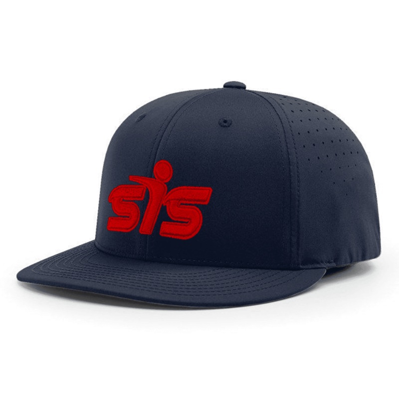 Smash It Sports CA i8503 Performance Hat – Navy/Red