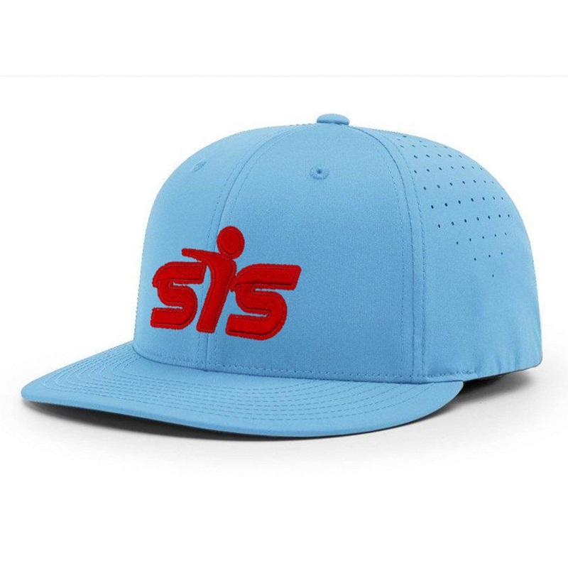 Smash It Sports CA i8503 Performance Hat – New Logo – Carolina/Red