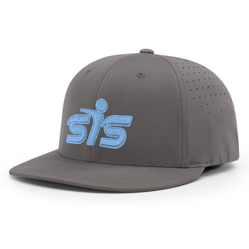 Smash It Sports CA i8503 Performance Hat – New Logo – Charcoal/Carolina