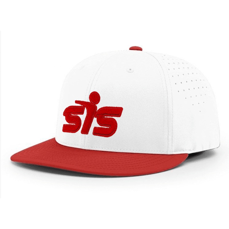 Smash It Sports CA i8503 Performance Hat – Red/White/Red