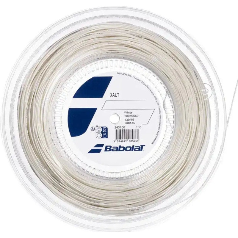 Babolat XALT Reel 660′ Tennis String – White