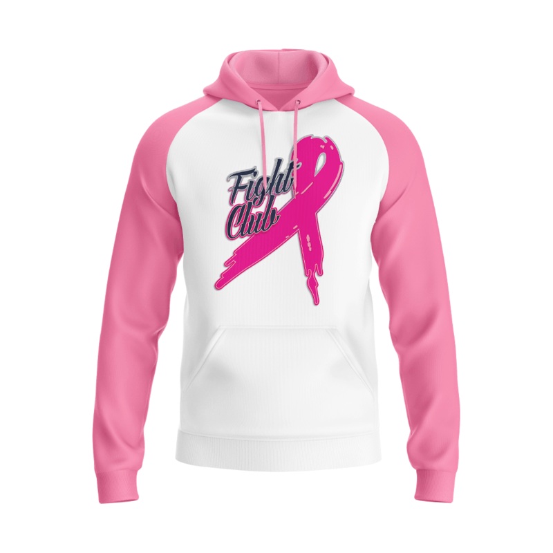Breast Cancer Awareness – Fight Club – Hoodie – Pink