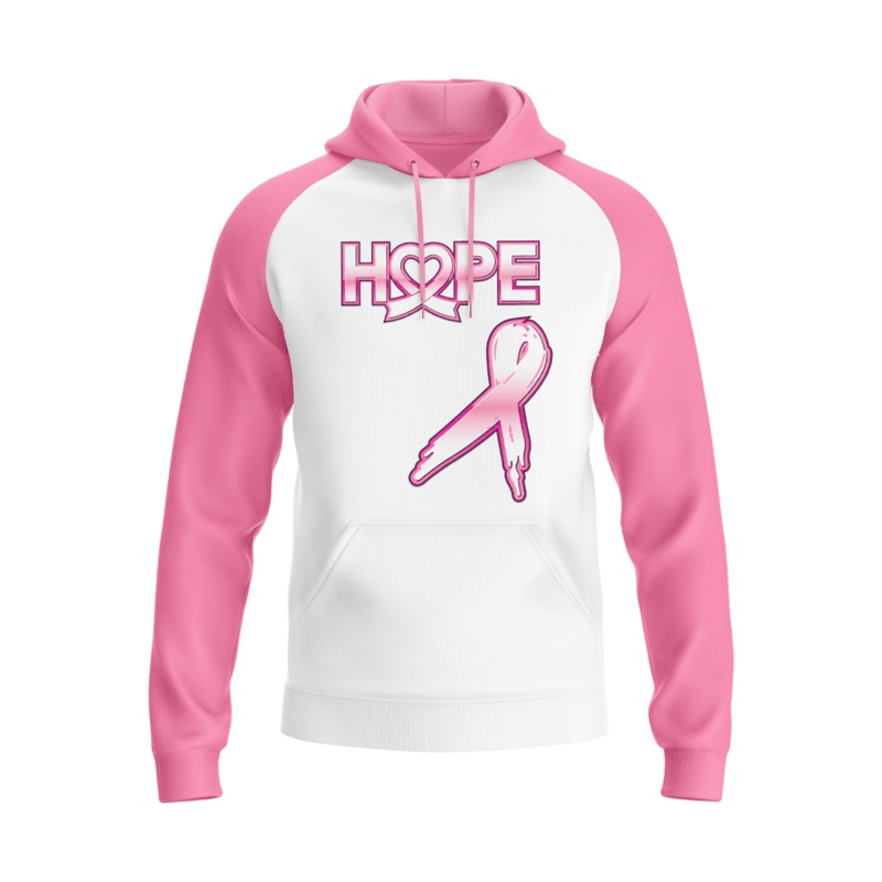 Breast Cancer Awareness – Hope – Hoodie – Pink