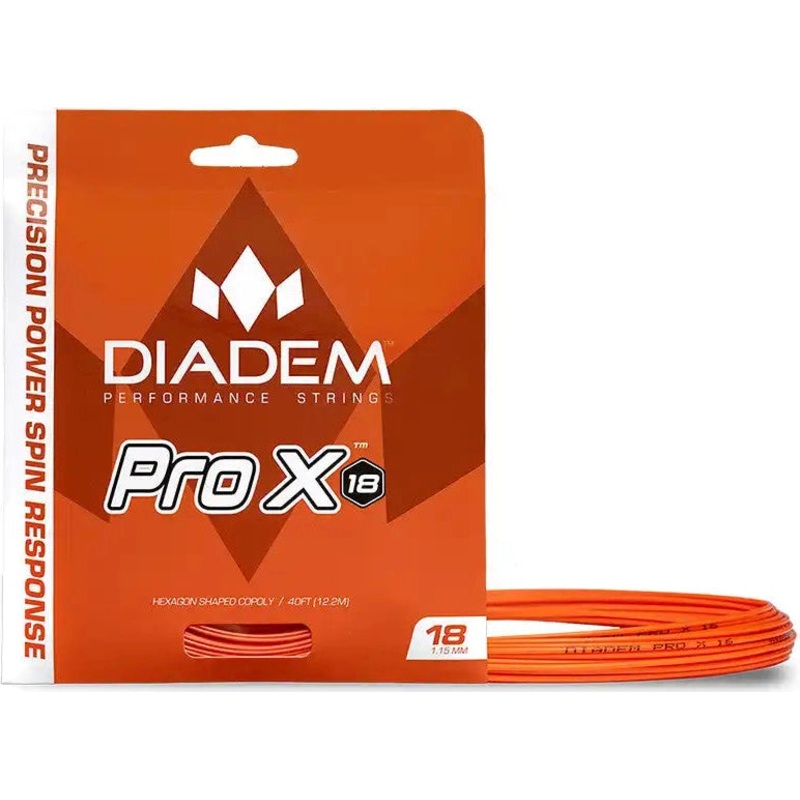 Diadem Pro X (Orange) Tennis String – Orange