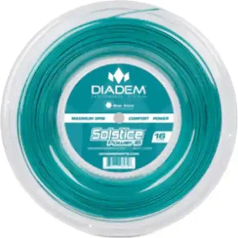 Diadem Solstice Power Reel 600′ (Teal) Tennis String – Teal