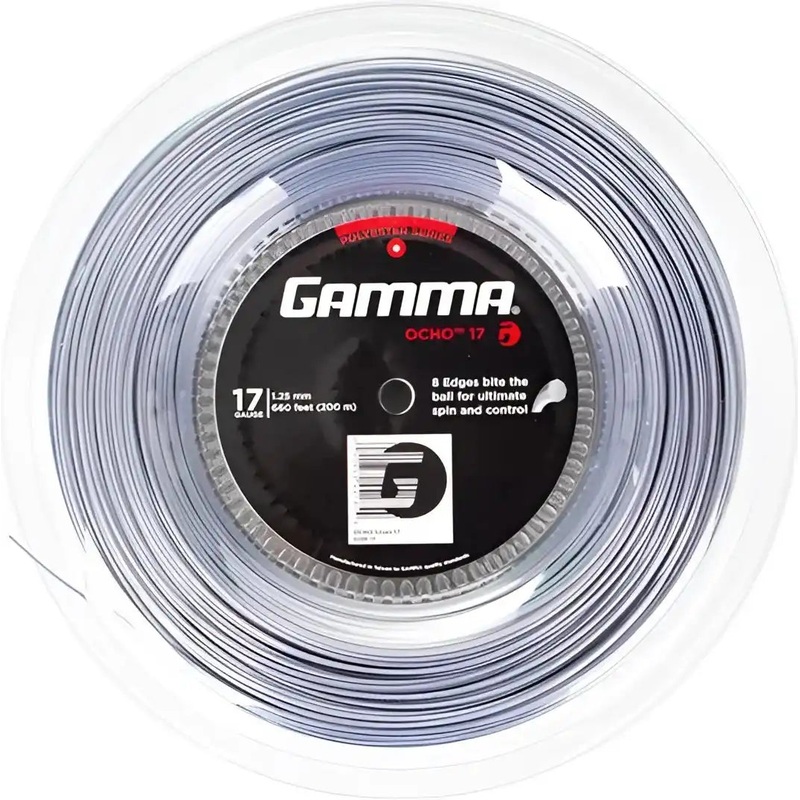 GAMMA Ocho Reel 660′ Tennis String – Yellow