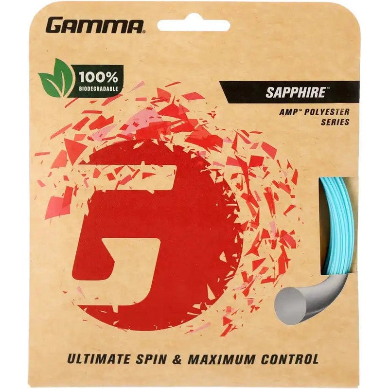 GAMMA Sapphire Tennis String – Blue