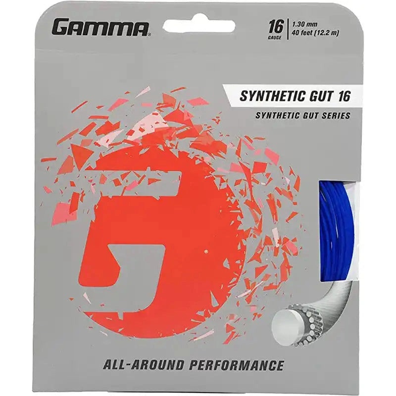 GAMMA Synthetic Gut 16g Tennis String – Royal