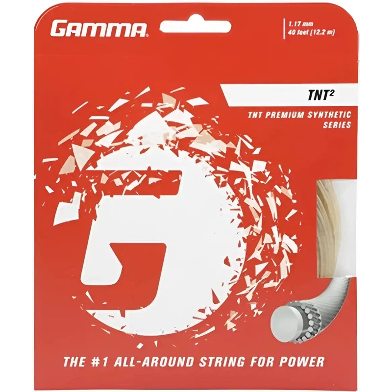 GAMMA TNT 2 17g Tennis String – Orange