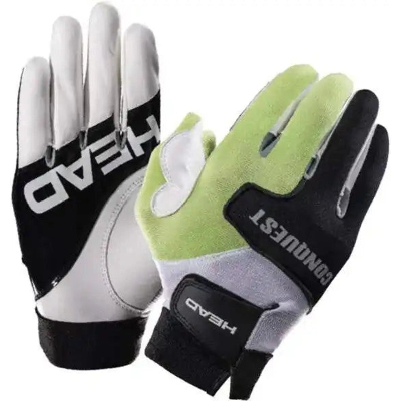 Head Conquest Glove (Right) – White Black Lime