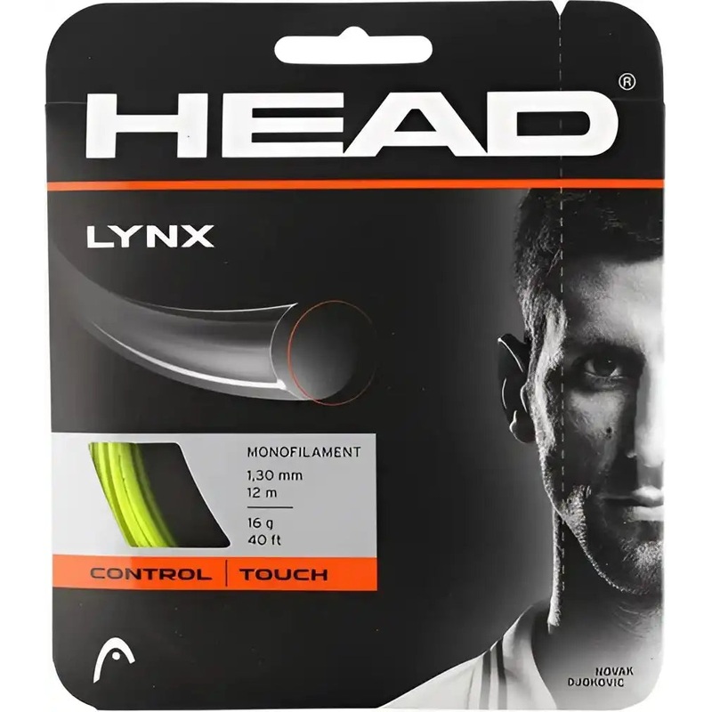 HEAD Lynx 16g Tennis String – Yellow