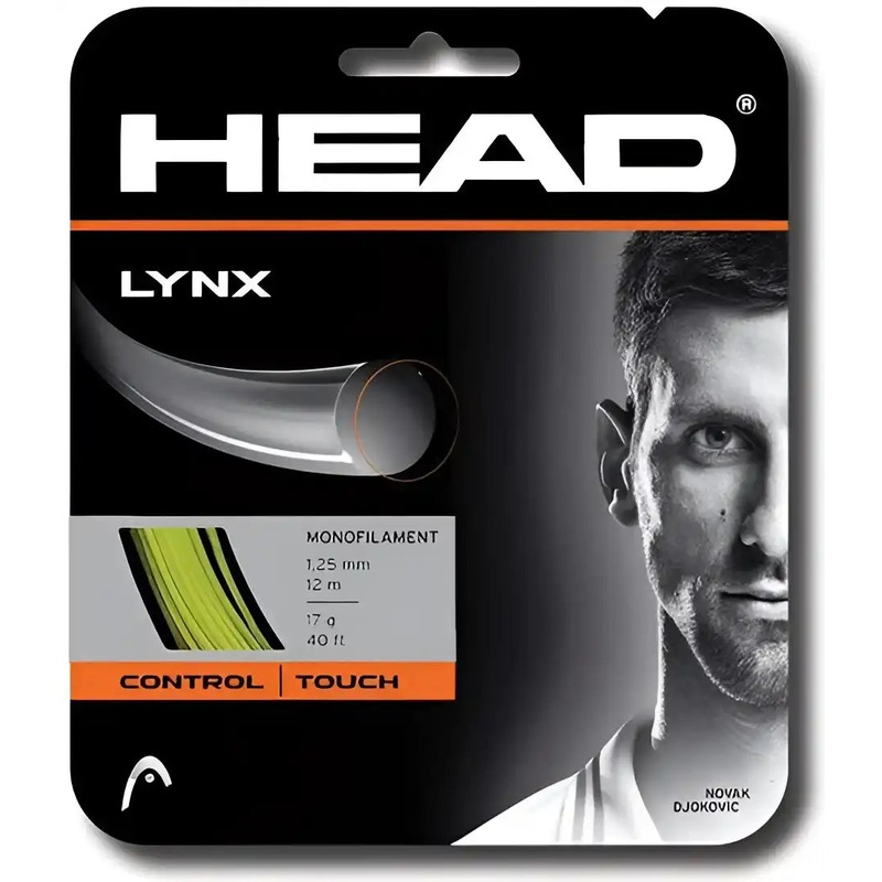 HEAD Lynx 17g Tennis String – Anthracite
