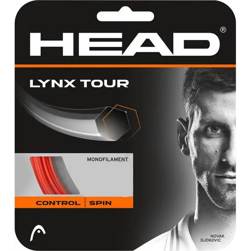 HEAD Lynx Tour 16g Tennis String – Orange