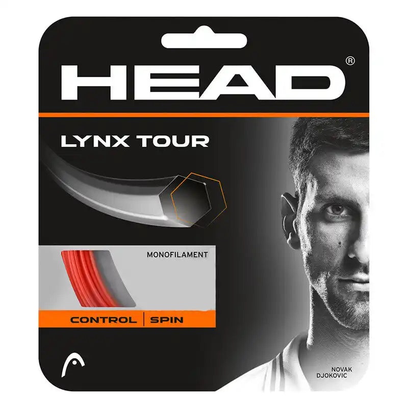 HEAD Lynx Tour 17g Tennis String – Gray