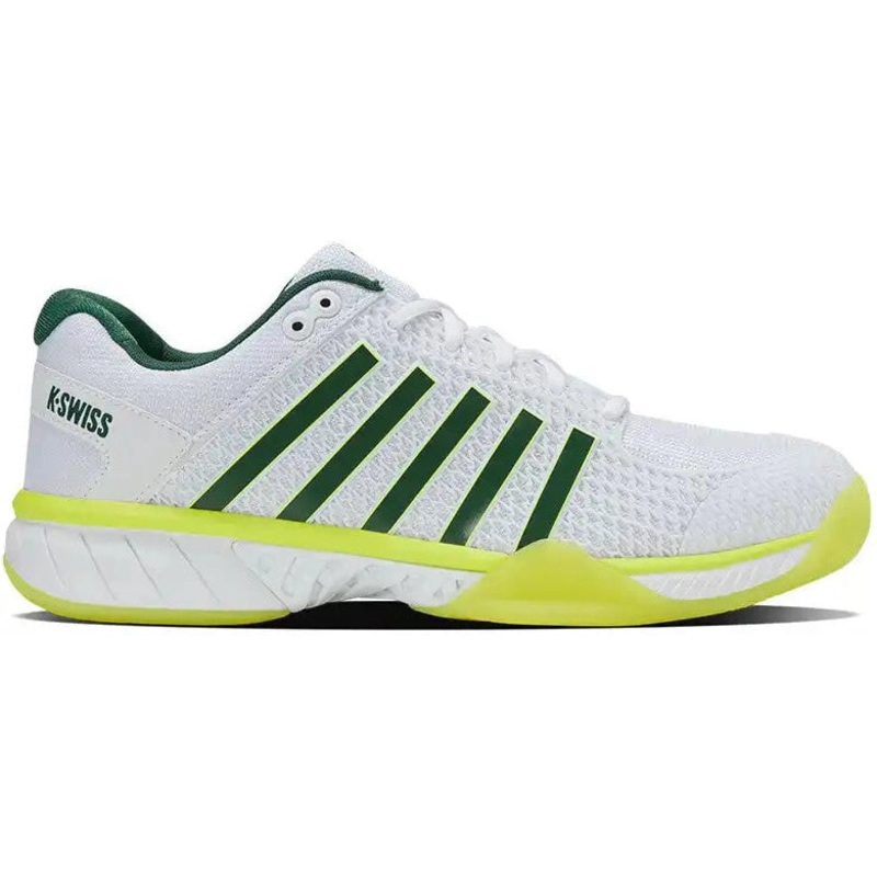 K-Swiss Express Light Pickleball Men’s Shoes – White Neon Lime