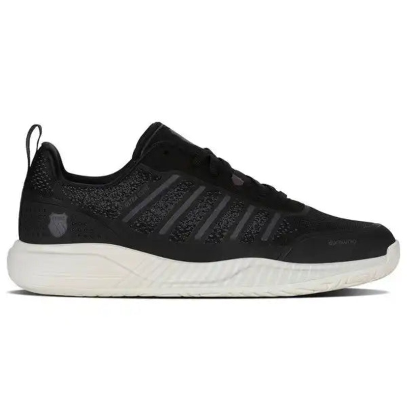 K-Swiss Ultra Court Pickleball Men’s Shoes – Black Snow White Ashphalt