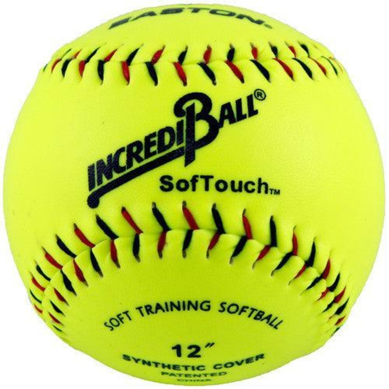 Easton 12 Neon Soft Touch Incrediball Softballs