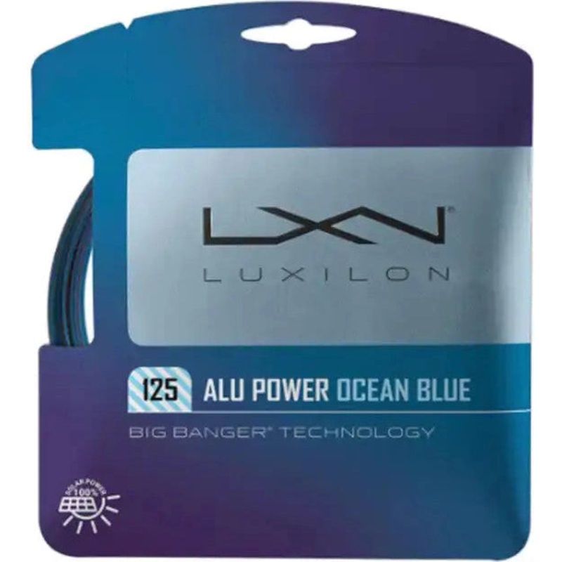 Luxilon ALU Power 125 16L Tennis String – Blue