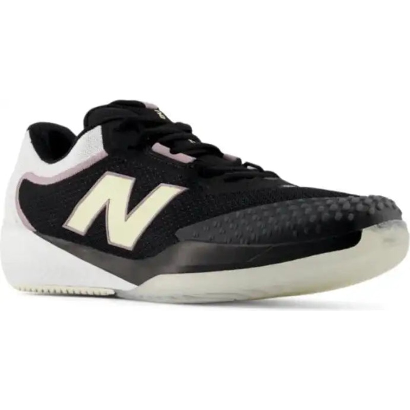 New Balance FuelCell 996v6 (2E) Men’s Pickleball Shoes – Black White Light Yellow