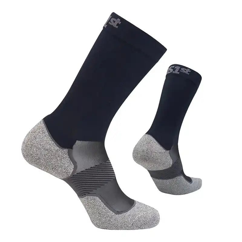 OS1st PB4 Pickleball Crew (1x) Socks – Black