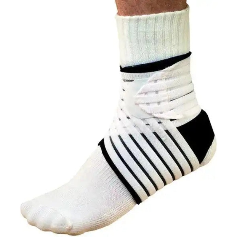Pro-Tec Ankle Wrap – White Black