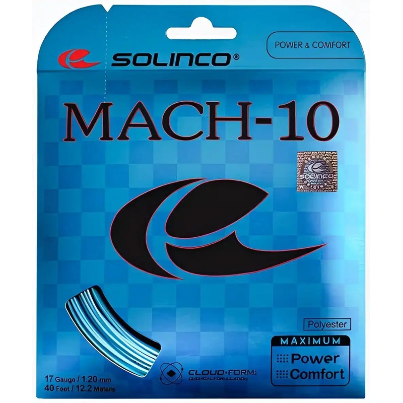 Solinco Mach-10 Tennis String – Blue