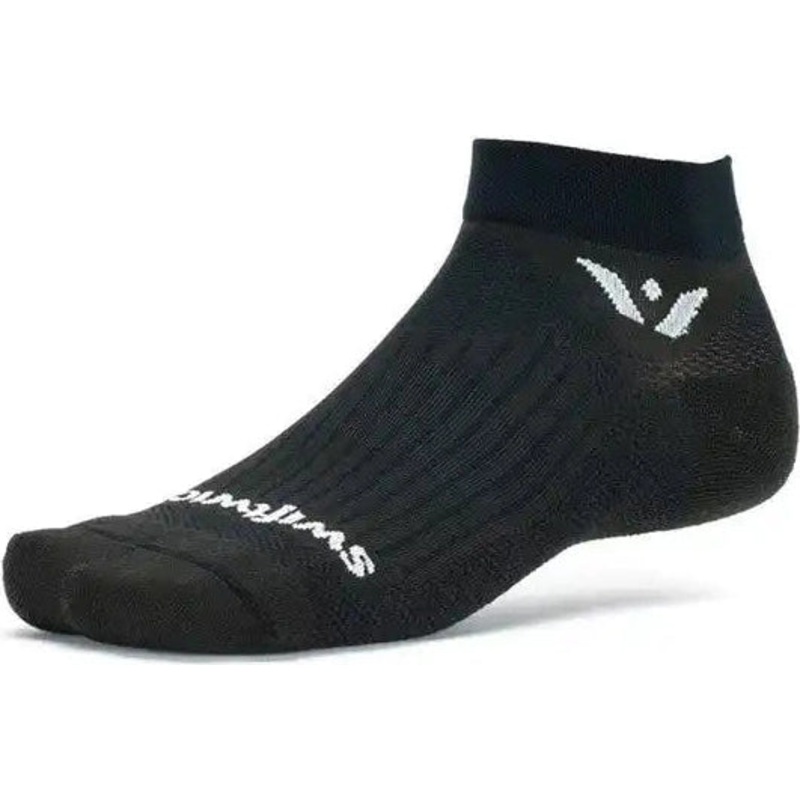 Swiftwick Aspire One Ankle Socks – Black