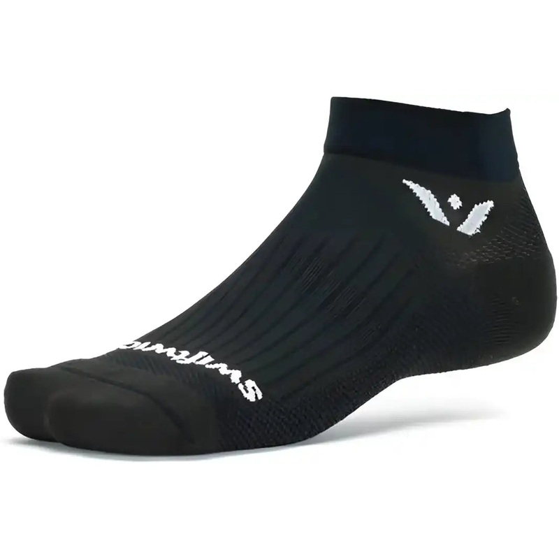Swiftwick Aspire One Ankle Socks – White