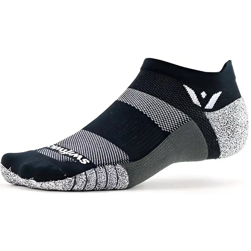 Swiftwick Flite XT Zero Tab No Show Socks – Black