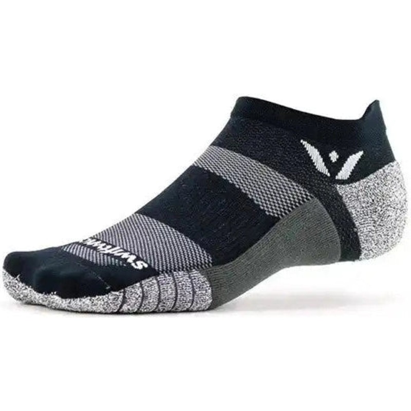 Swiftwick Flite XT Zero Tab No Show Socks – Gray