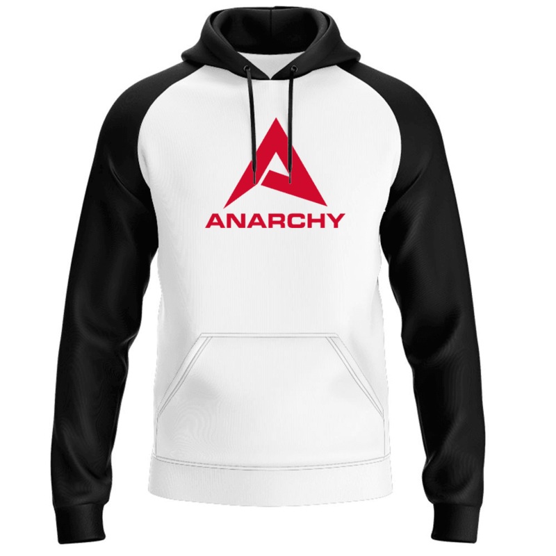 Men’s Custom Defender Fleece Hoodie – White Base