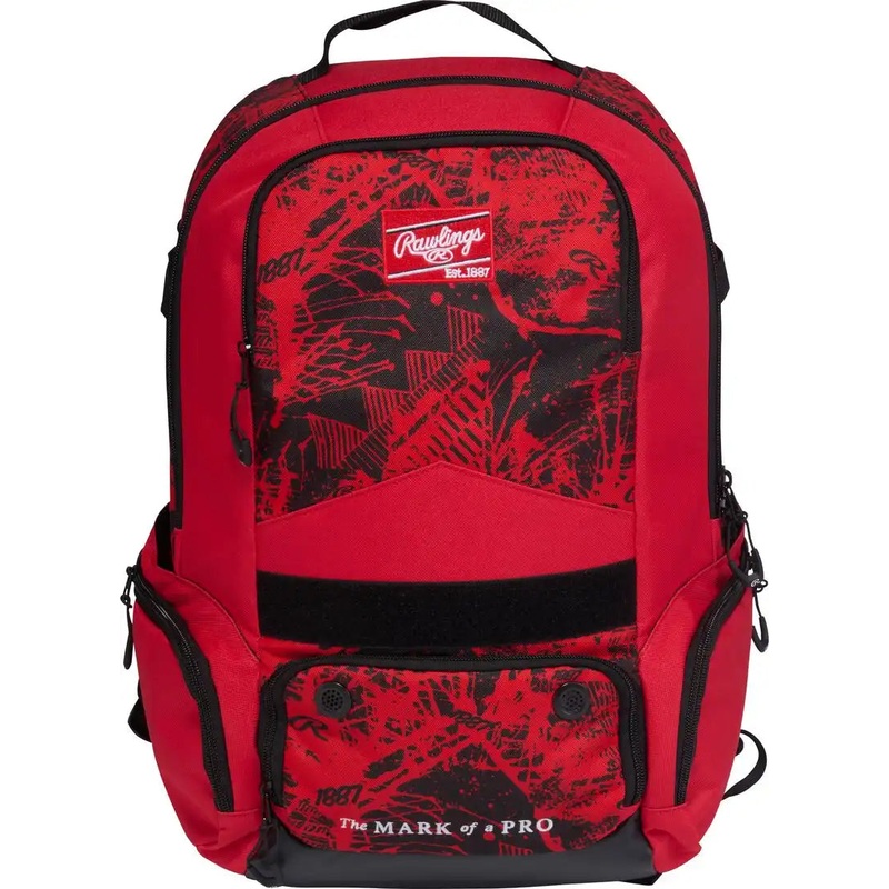 Rawlings Gamer Series Backpack – Red