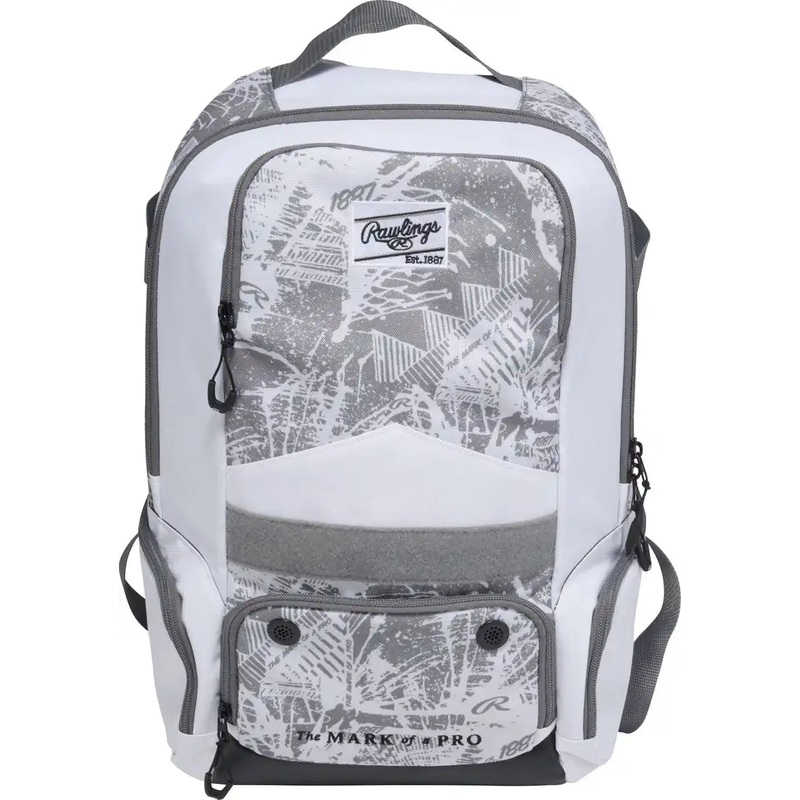 Rawlings Gamer Series Backpack – White
