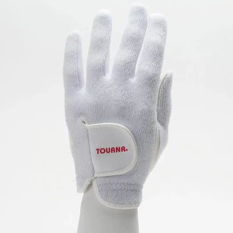 Tourna Men’s Racquet & Paddle Glove Full (L) – White Red