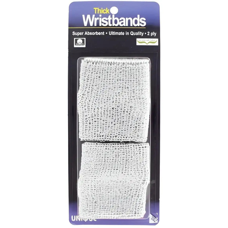 Tourna Superthick Wristbands (2x) – Sky Blue